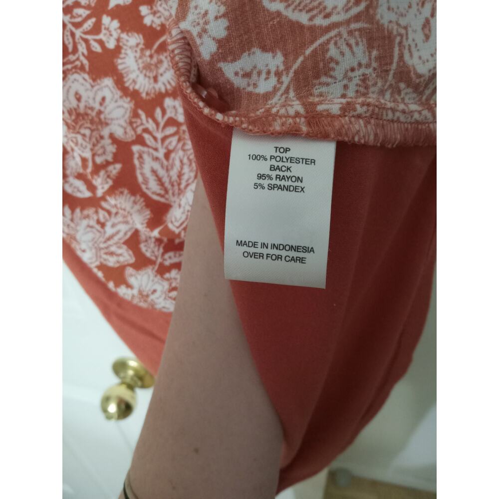 Fortune + Ivy Stitch Fix  Button Detail Mixed Material Top Size Small - Picture 7 of 8